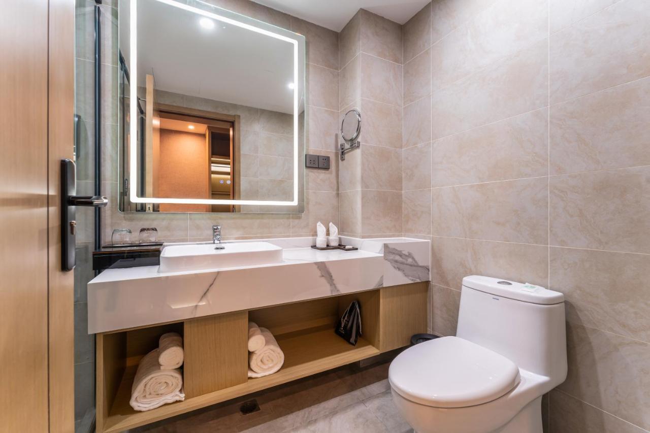 Joy Fall Hotel Jiaozhou Exterior foto